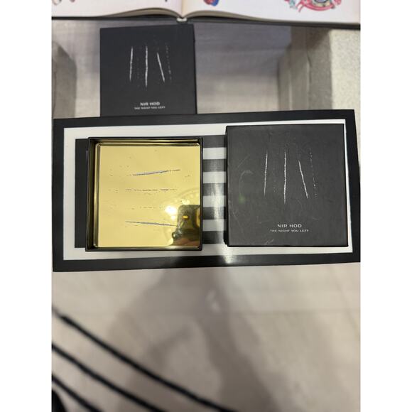 Nir Hod Other - Nir Hod “The Night You Left” Gold Coaster Set – NIB